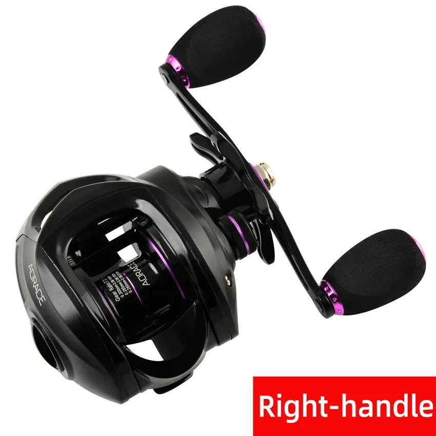Baitcaster Reel | 7.2:1 High-Speed Gear Ratio | 8–10KG Max Drag | Lightweight Lure Casting Reel