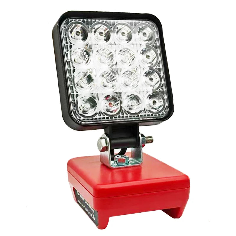 18V LED Work Light & Power Bank For Milwaukee  | USB Charging Torch | Jobsite & Fishing Light