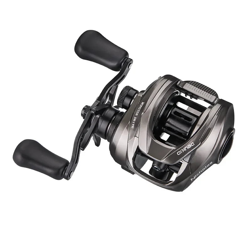 Mavllos DCPRO Saltwater Baitcasting Reel | 7.2:1 Ratio | 8kg Drag | 5+1 Bearings | 10-Magnet Brake System