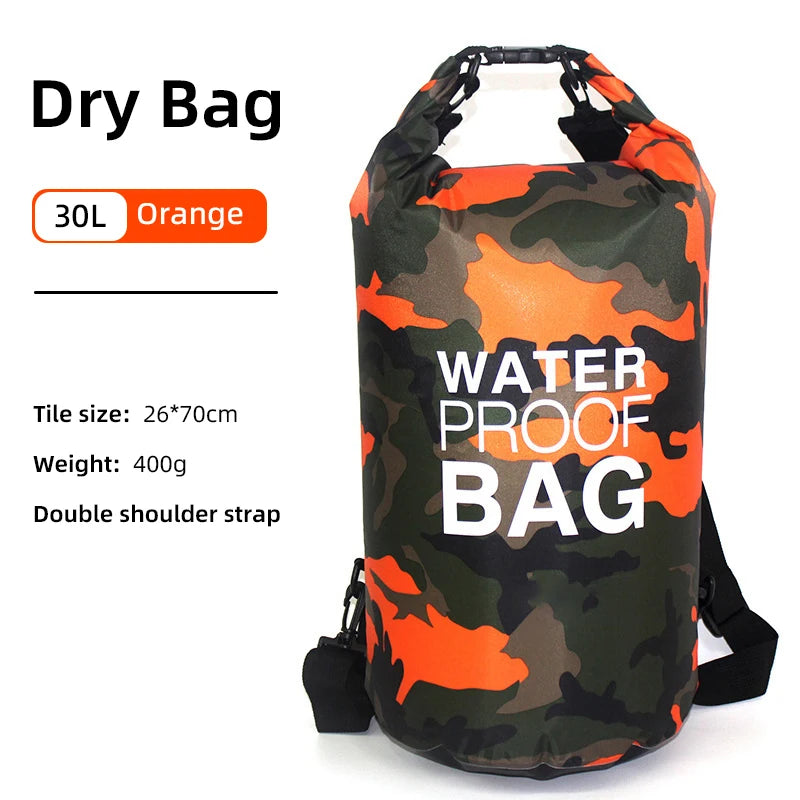 Waterproof Dry Backpack with Wet Separation Pocket | 15L / 30L