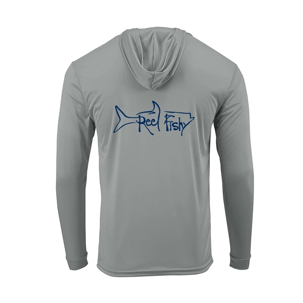Men’s Long Sleeve Fishing Shirt with Hood | UPF50+ Outdoor Performance Top