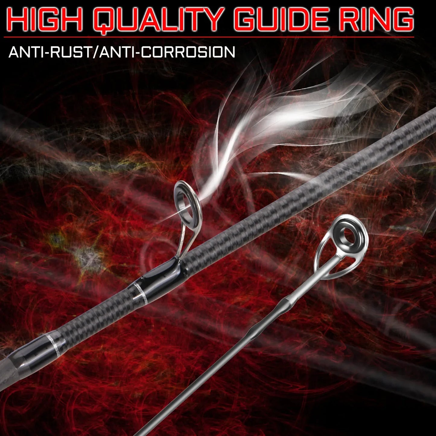 Sougayilang Ultralight Fishing Rod & Reel Combo | 1.8m / 2.1m Carbon Spinning Set | 10kg Drag