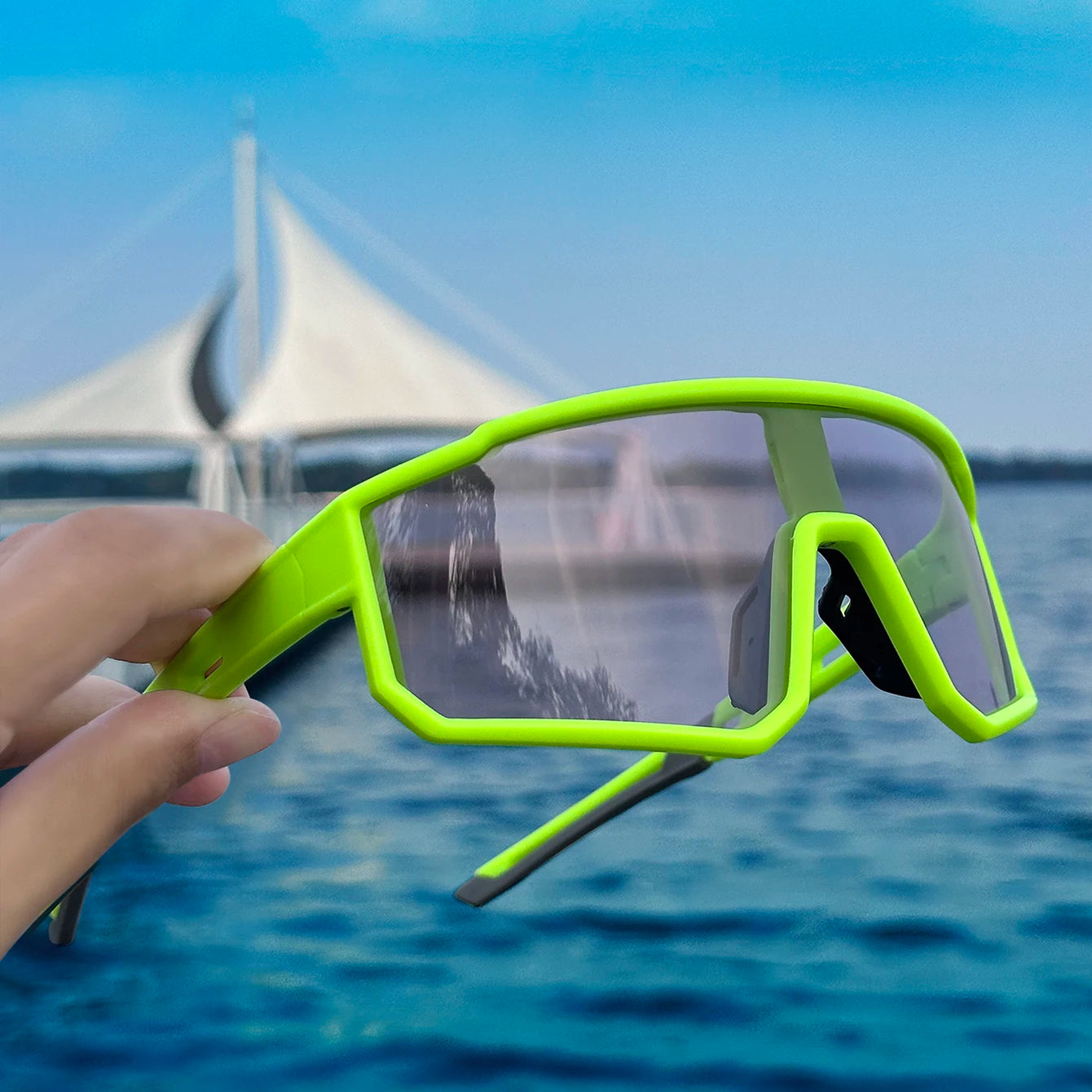 Polarized Fishing Sunglasses | UV Protection Outdoor Sports Eyewear for Fishing, Cycling & Running