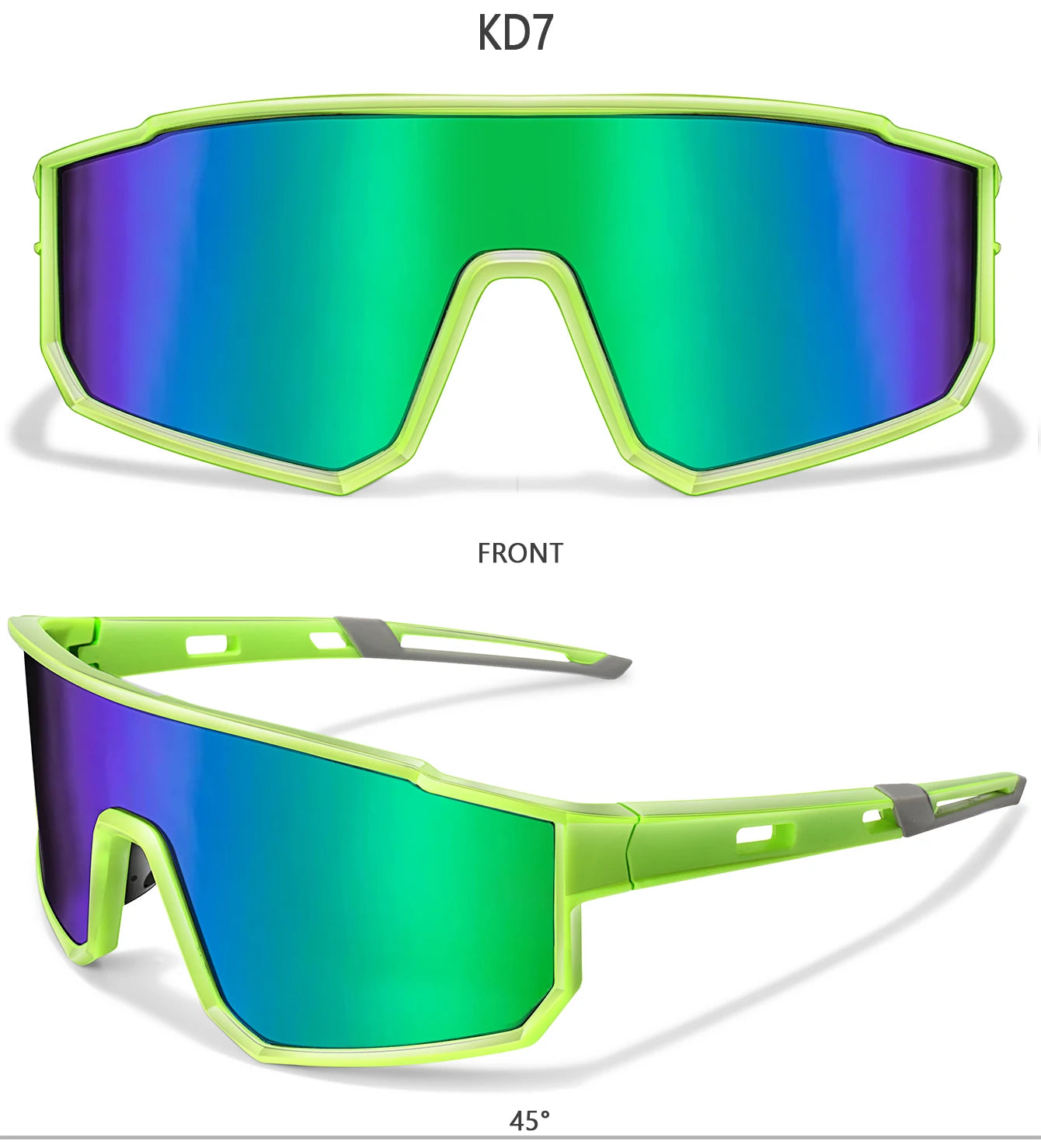 Polarized Fishing Sunglasses | UV Protection Outdoor Sports Eyewear for Fishing, Cycling & Running