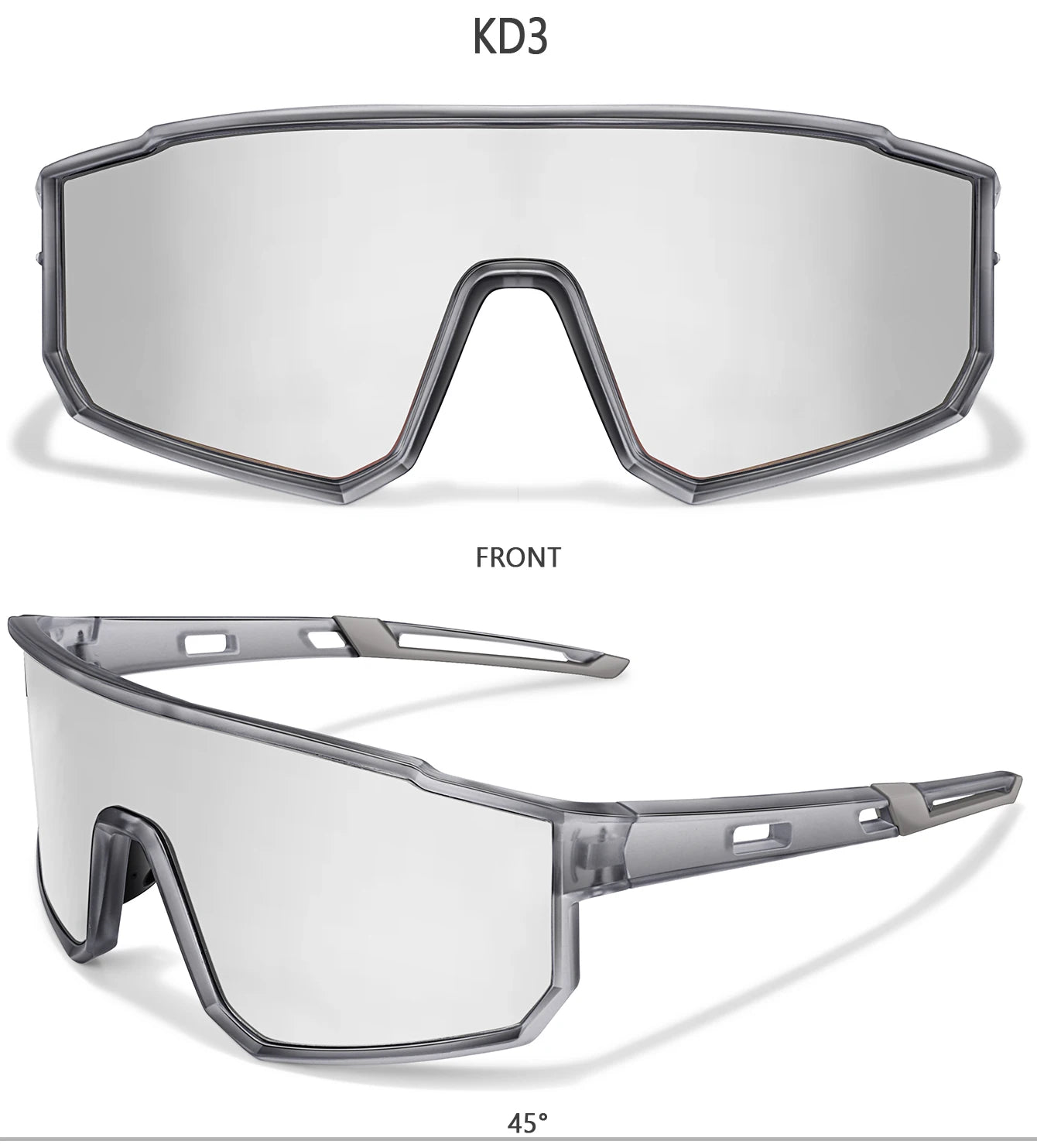 Polarized Fishing Sunglasses | UV Protection Outdoor Sports Eyewear for Fishing, Cycling & Running