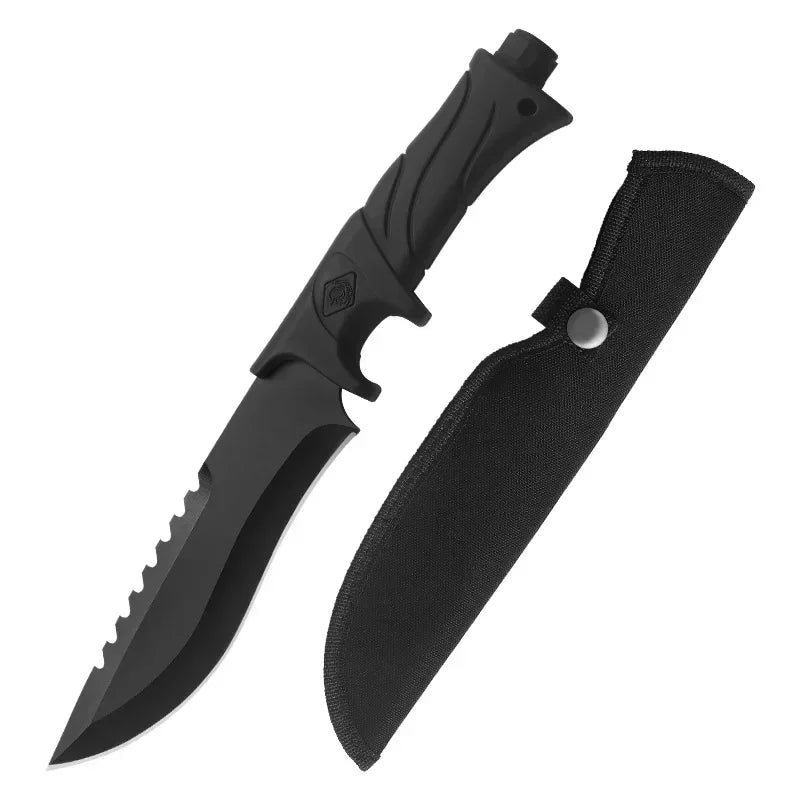 Fixed Blade Outdoor Knife | 5Cr15 Steel Blade | 20cm Overall Length