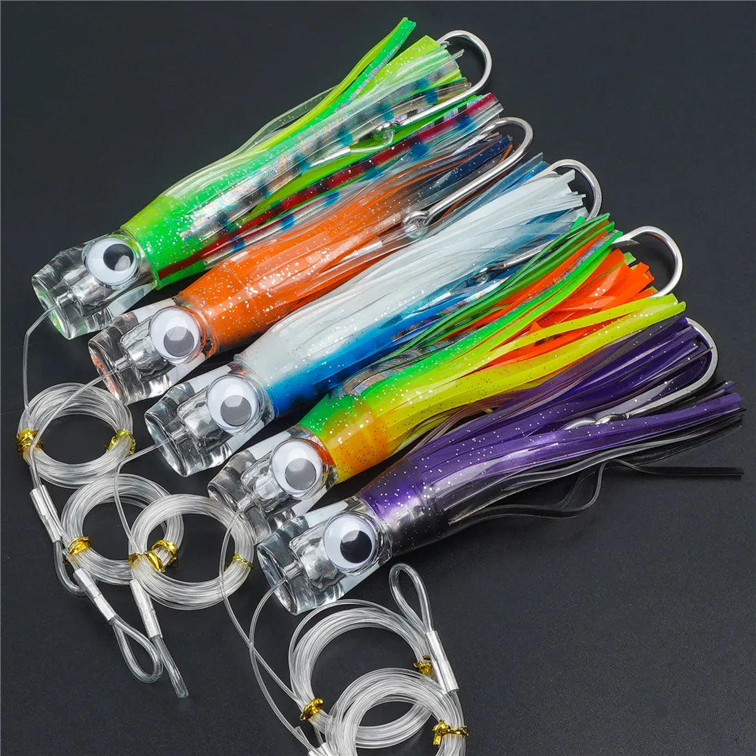 1-Piece Big Game Octopus Skirt Lure | Marlin & Tuna Trolling Skirt | Saltwater Deep Sea Bait