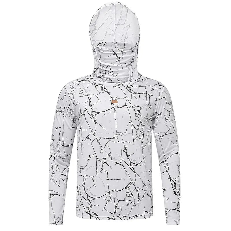 Men’s Long Sleeve Fishing Shirt with Hood | UPF50+ Outdoor Performance Top