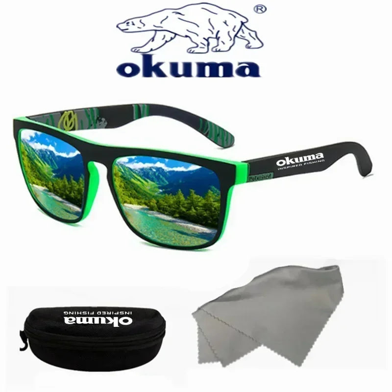 Okuma Polarized Sunglasses | UV400 Men & Women | Outdoor Fishing, Hunting, Cycling & Driving Eyewear | Optional Storage Box