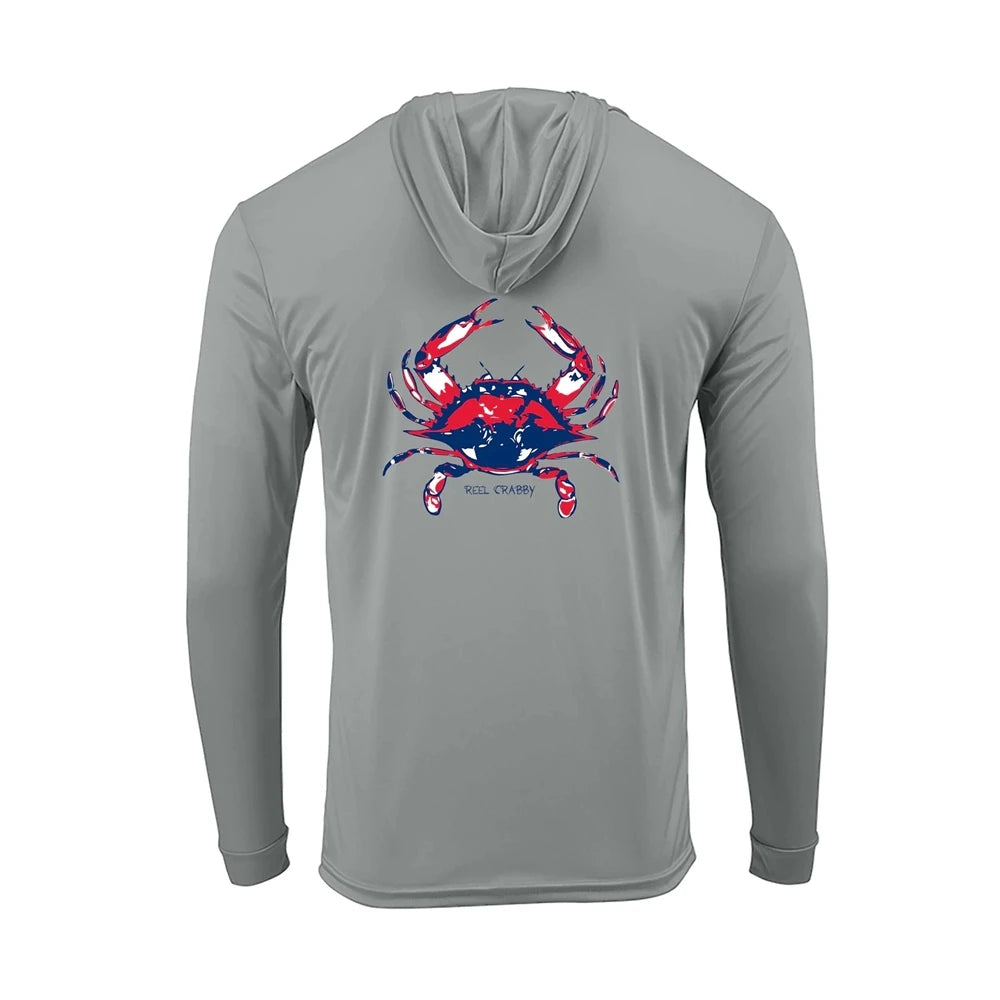 Men’s Long Sleeve Fishing Shirt with Hood | UPF50+ Outdoor Performance Top