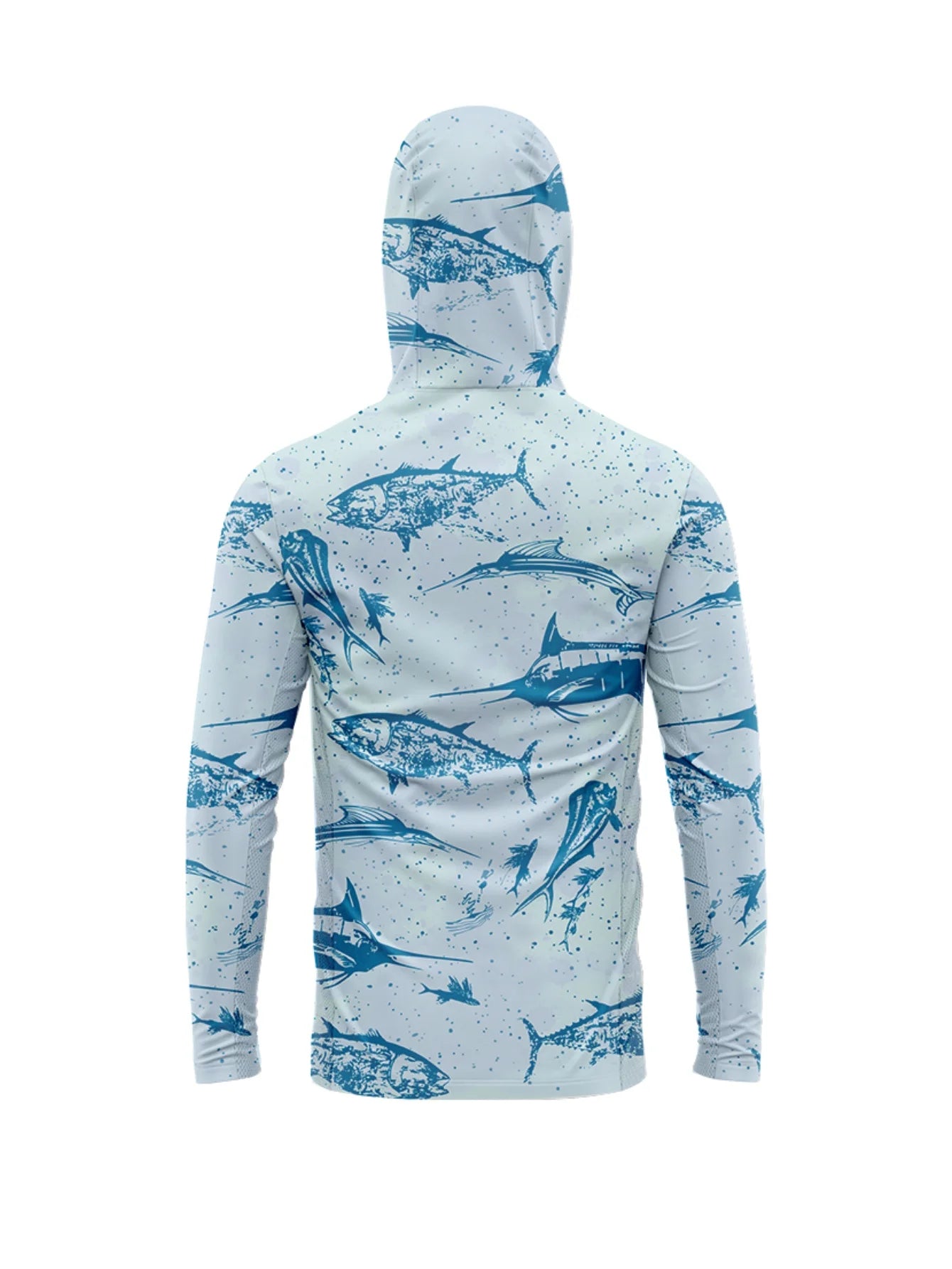 MALFC Men’s UPF50+ Fishing Hoodie | Long Sleeve Sun Protection Fishing Shirt
