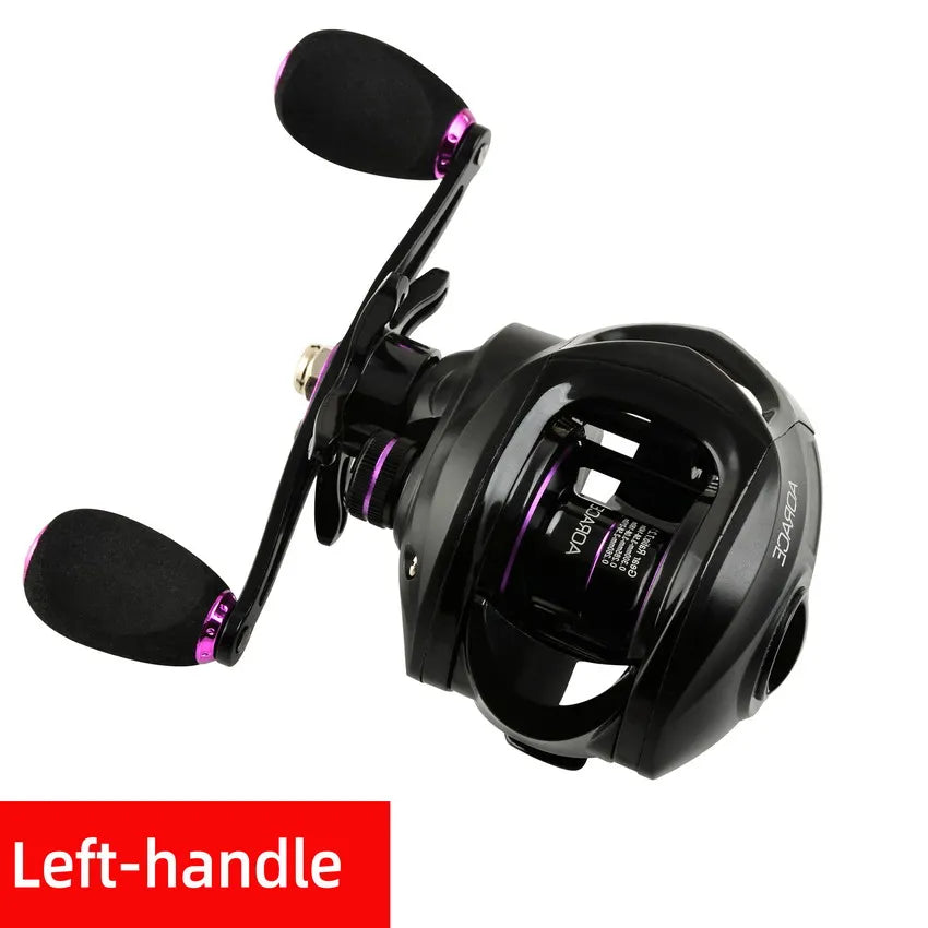 Baitcaster Reel | 7.2:1 High-Speed Gear Ratio | 8–10KG Max Drag | Lightweight Lure Casting Reel