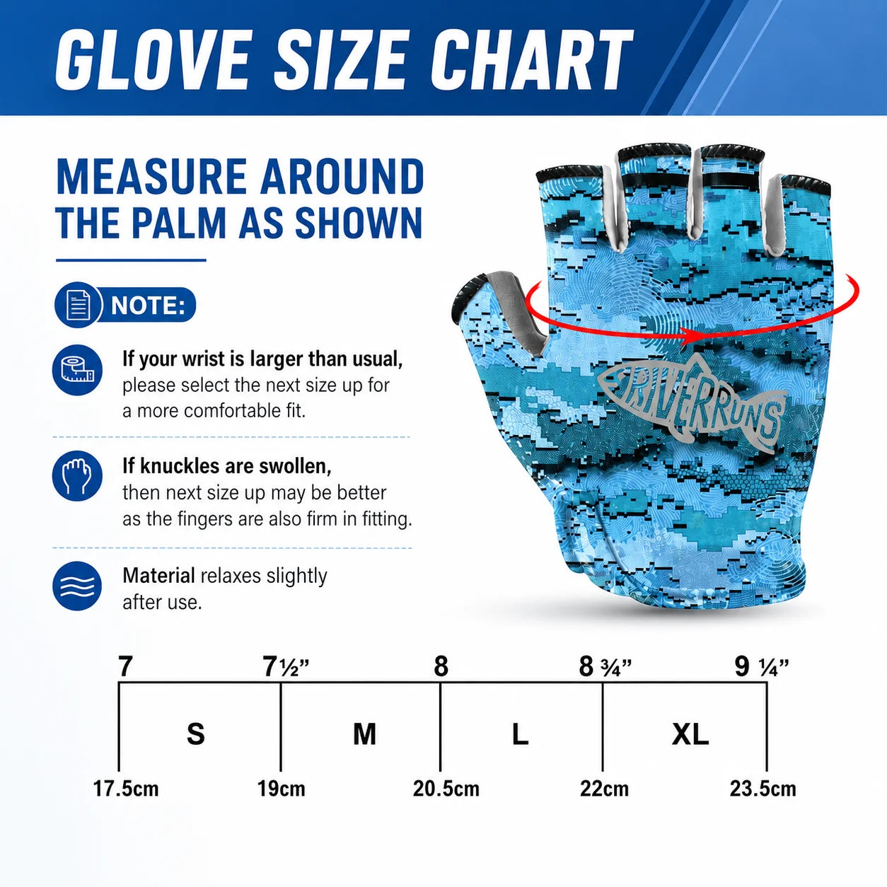 UPF 50+ Fingerless Fishing Gloves | Lightweight Sun Protection Gloves | Non-Slip Grip