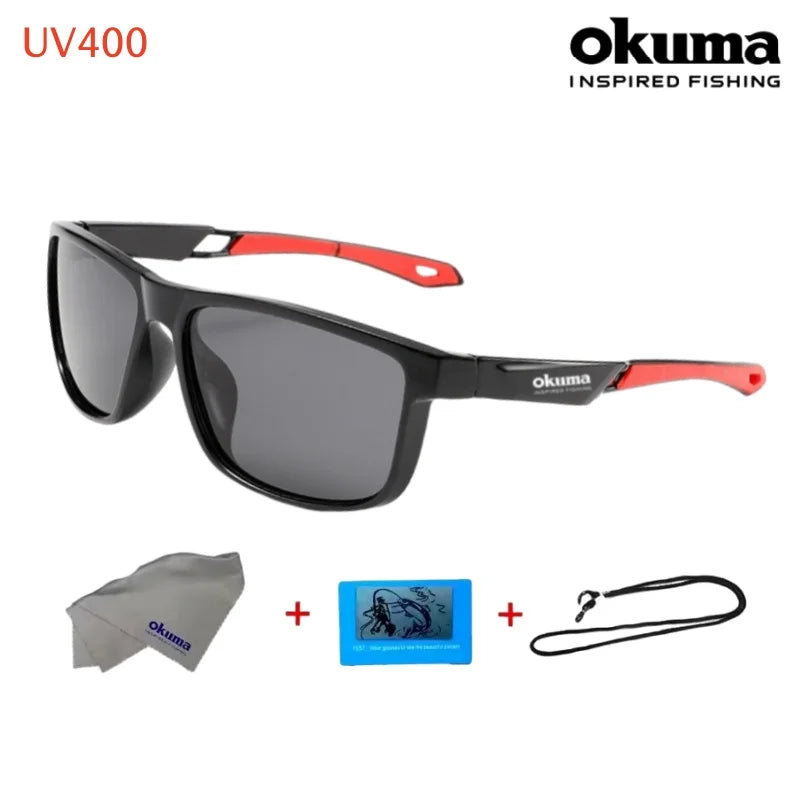 Okuma Polarized Sunglasses | UV400 Protection | Anti-Glare Outdoor Eyewear for Fishing, Cycling & Driving
