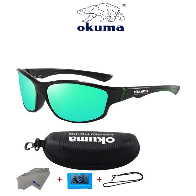 Okuma Polarized Fishing Sunglasses | UV400 Anti-Glare Outdoor Sports Eyewear