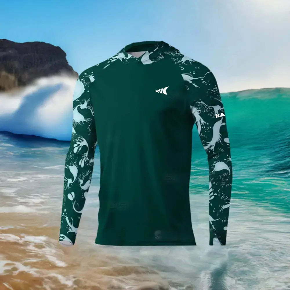 Quick-Dry Hooded Fishing Wear | Lightweight UPF50+ Outdoor Shirt