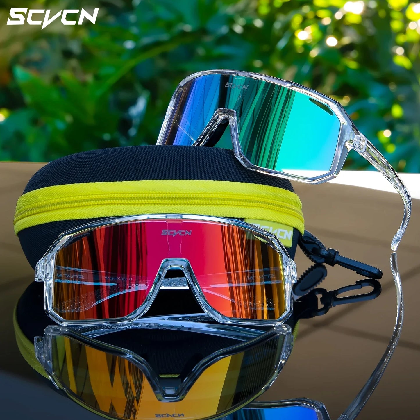 SCVCN Polarized Fishing & Cycling Sunglasses | UV400 Outdoor Sports Eyewear
