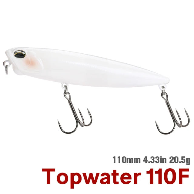 TSURINOYA DW58 Topwater Pencil Lure | 110mm 20.5g Floating Walk-the-Dog Stickbait