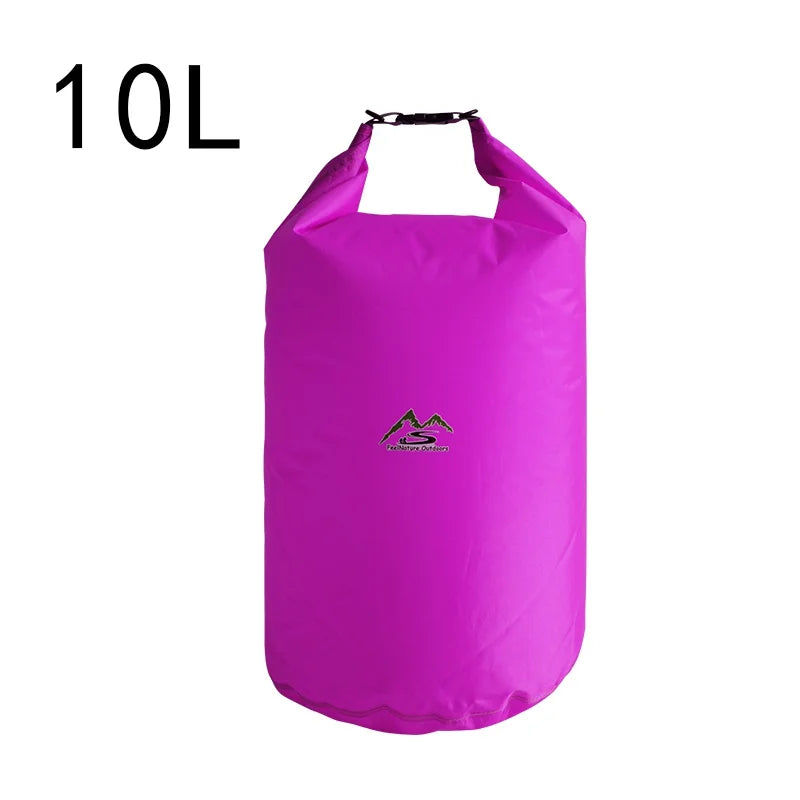 Heavy-Duty Waterproof Dry Bag | 5L–70L | Camping, Kayak & Fishing Use