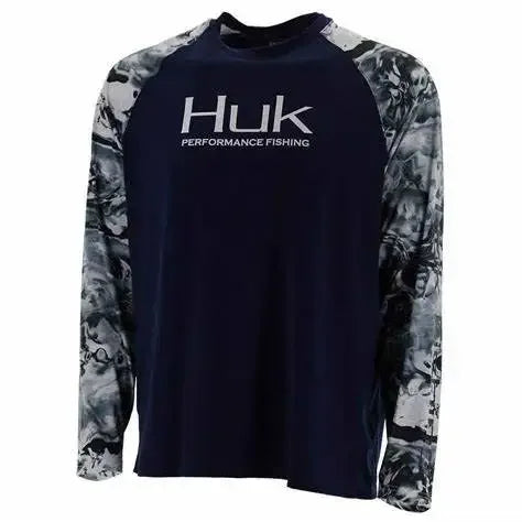 HUK Men’s Performance Fishing Shirt UPF50+ | Breathable Long Sleeve Hoodie