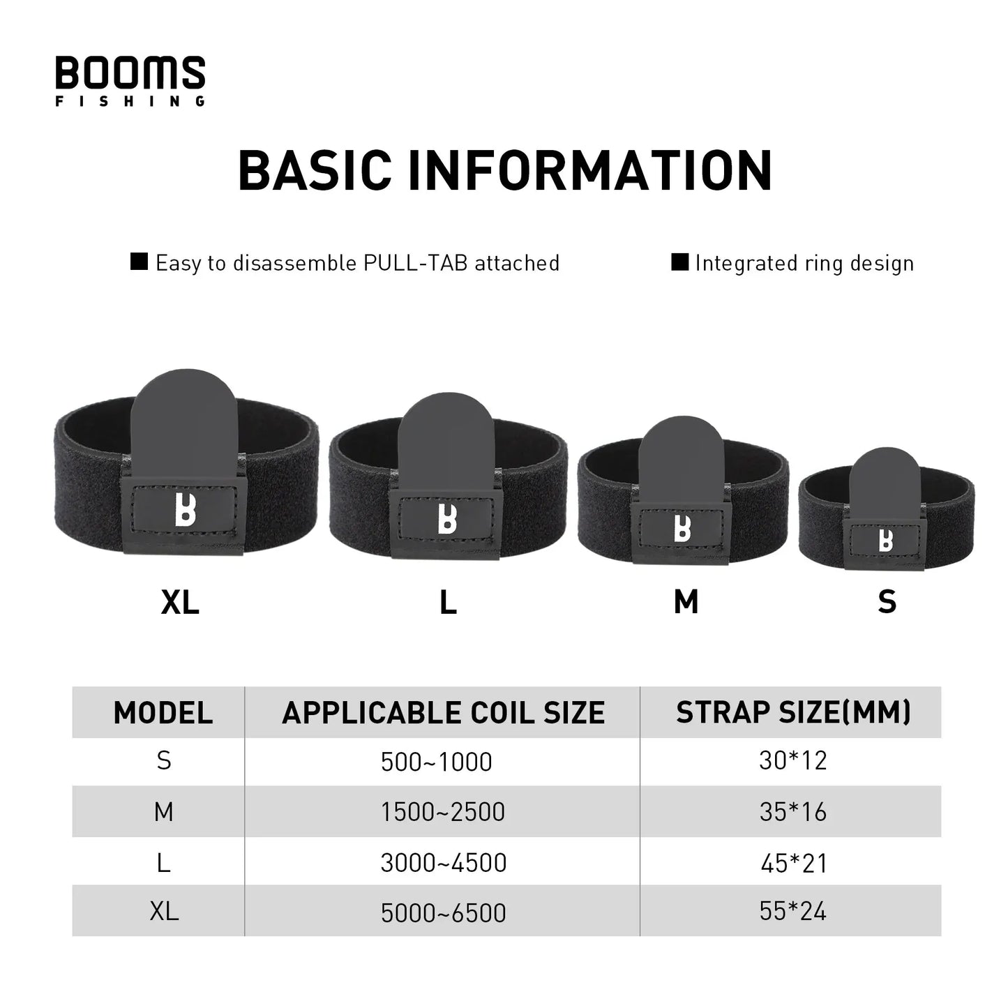 Booms Fishing SB1 Spinning Reel Spool Cover | 4-Pack Line Protection Case