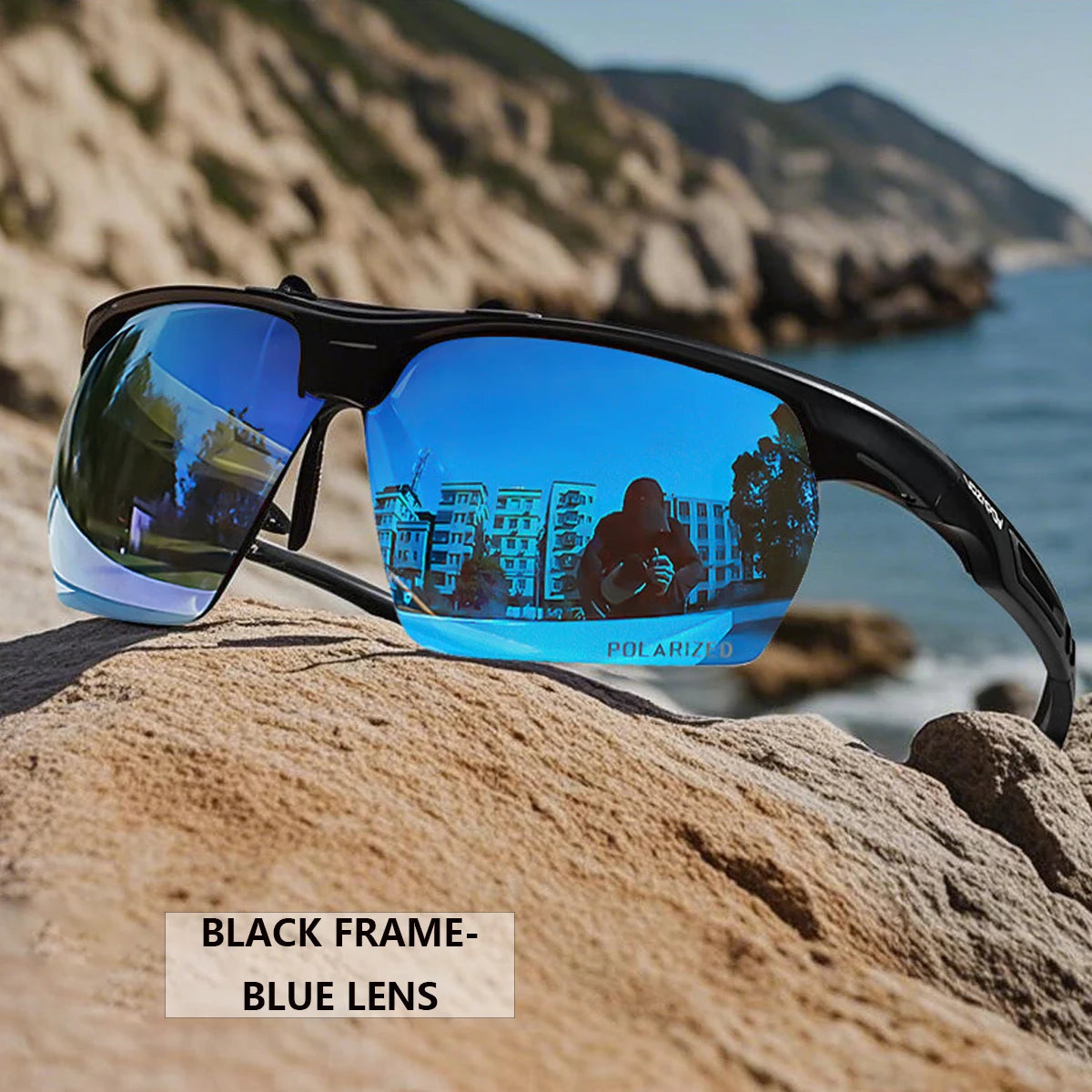 Vozapow Polarized Sports Sunglasses | UV400 Cycling, Fishing & Outdoor Eyewear