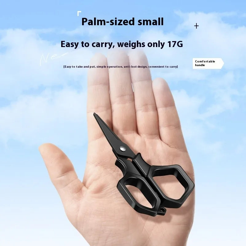 Titanium-Coated Fishing Scissors | Stainless Steel Braid & Line Cutter | Portable Fishing Tool