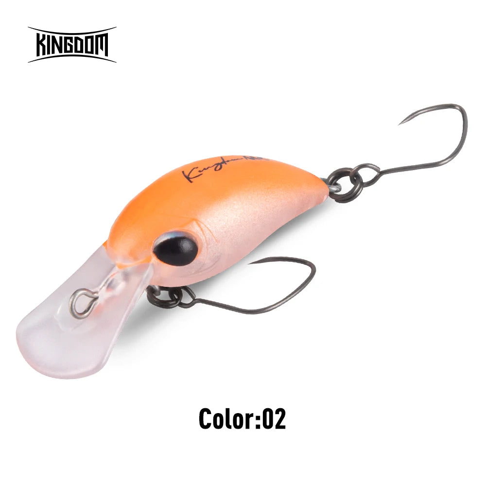 Kingdom Micro Expert Minnow Lure | Ultralight Hardbody Crankbait | 25mm / 32mm