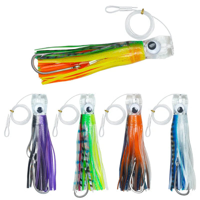 1-Piece Big Game Octopus Skirt Lure | Marlin & Tuna Trolling Skirt | Saltwater Deep Sea Bait