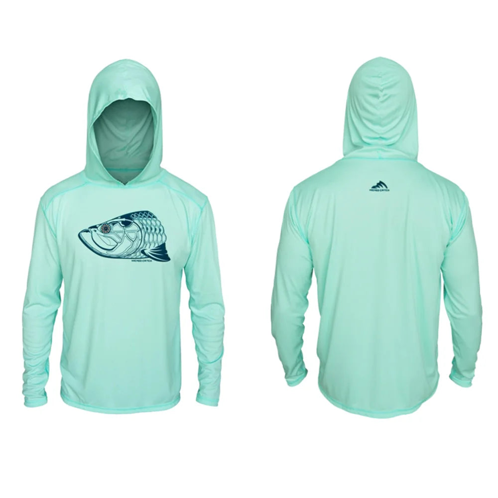 Summer Breathable Fishing Hoodie | UV50+ Lightweight Summer Shirt