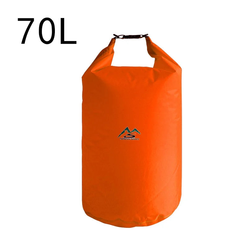 Heavy-Duty Waterproof Dry Bag | 5L–70L | Camping, Kayak & Fishing Use