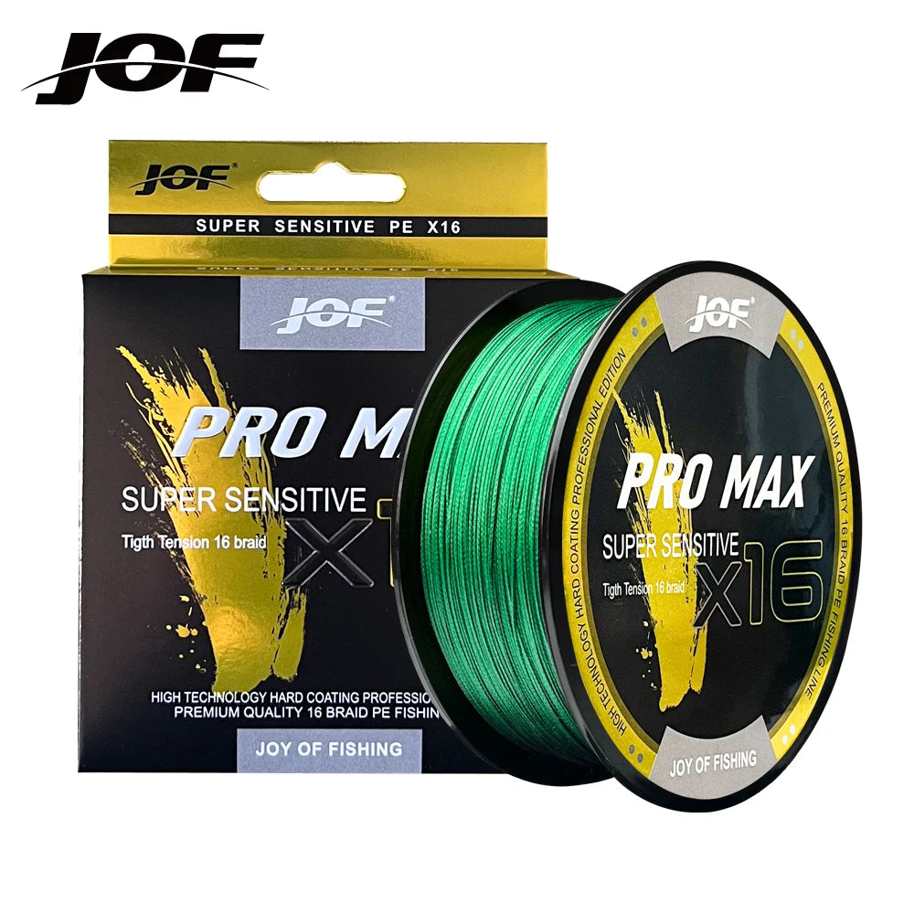 X16 Braided Fishing Line – 30–95 lb Super Strong 500 m (High Sensitivity & Low Stretch)