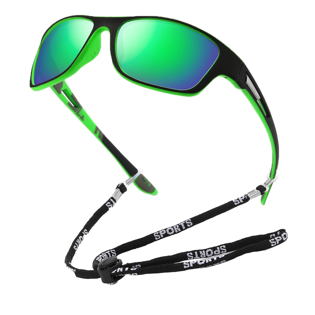 Fashion Polarized Sports Sunglasses with Chain | UV400 | Fishing & Outdoor Eyewear