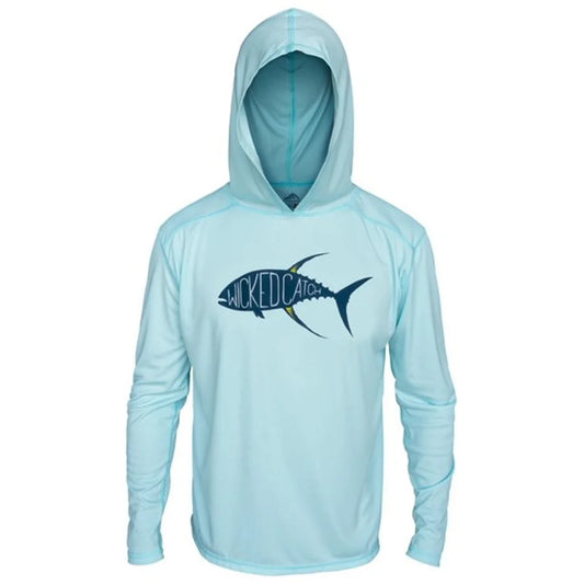 Summer Breathable Fishing Hoodie | UV50+ Lightweight Summer Shirt