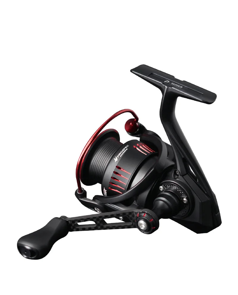 Seasir P-Series Prospec Carbon Fiber Spinning Reel – 9 Bearings, 6.2:1 Gear Ratio (2000 & 3000 Sizes)