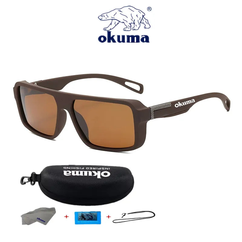 Okuma Polarized Fishing Sunglasses | UV400 | Men & Women | Outdoor Sports, Cycling, Hunting & Driving | 6 Colours