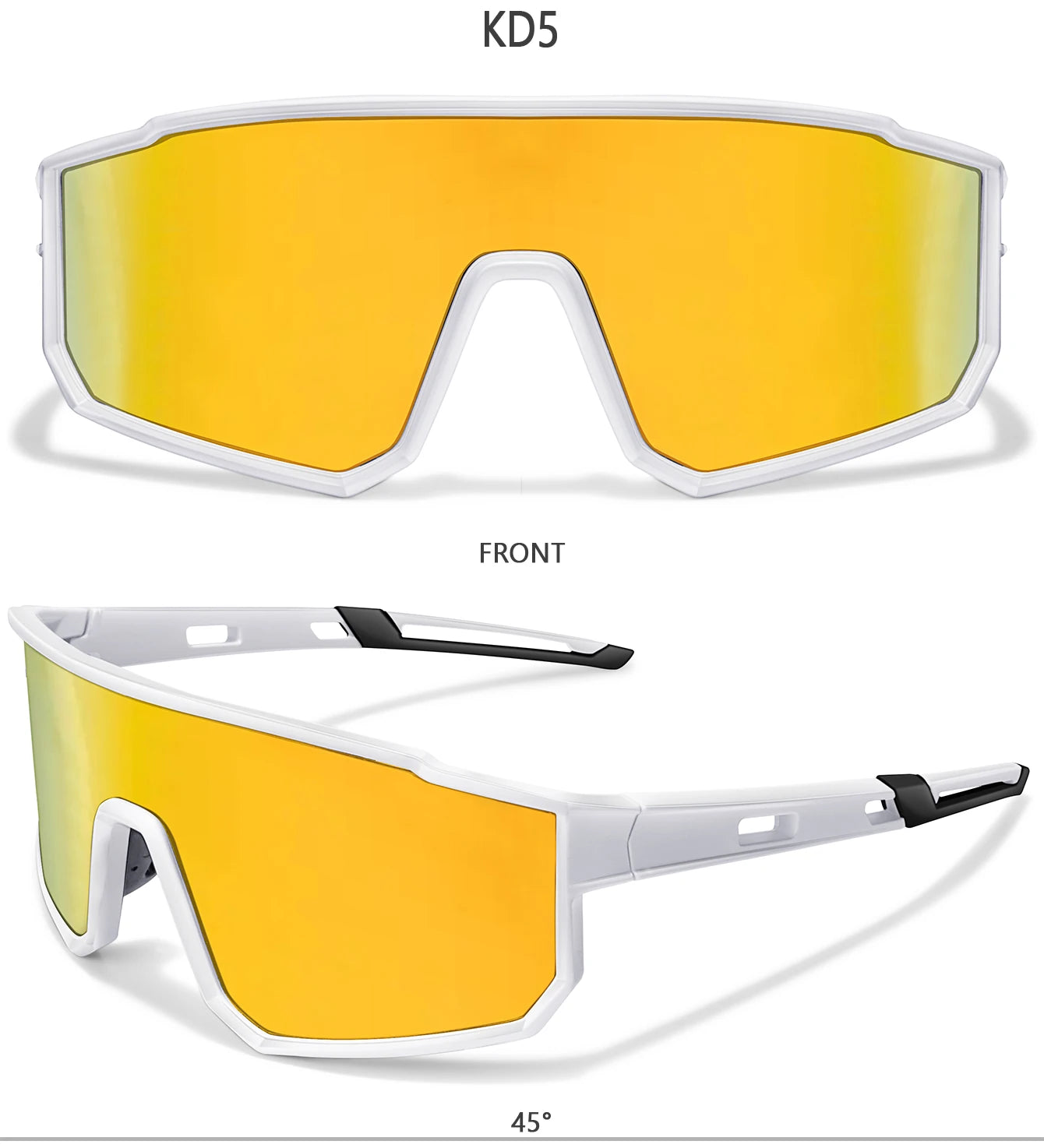 Polarized Fishing Sunglasses | UV Protection Outdoor Sports Eyewear for Fishing, Cycling & Running