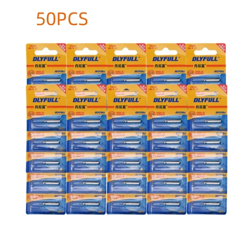 CR425 Luminous Batteries for Fishing Floats | 5–50pcs | Night Fishing Accessories