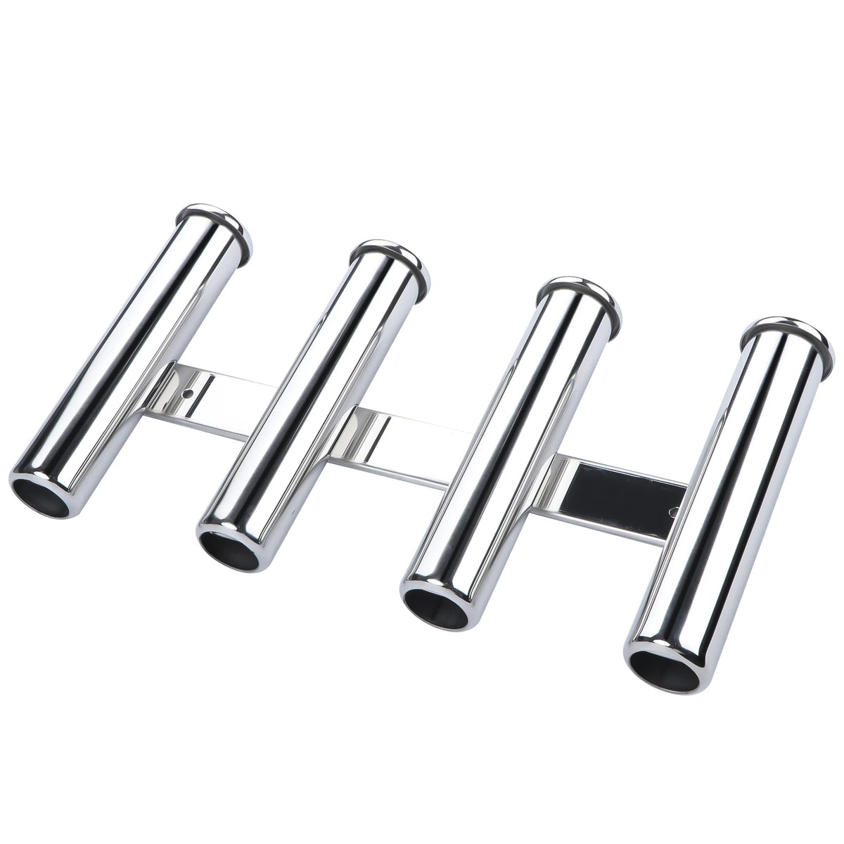 Stainless Steel Boat Fishing Rod Holder Rack | 3-Rod / 4-Rod Wall Mount