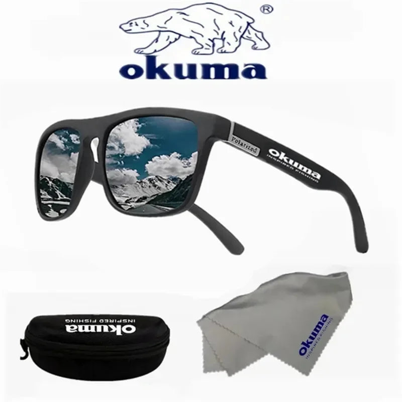 Okuma Polarized Fishing Sunglasses – UV400 Protection, Anti-Glare & Lightweight Design