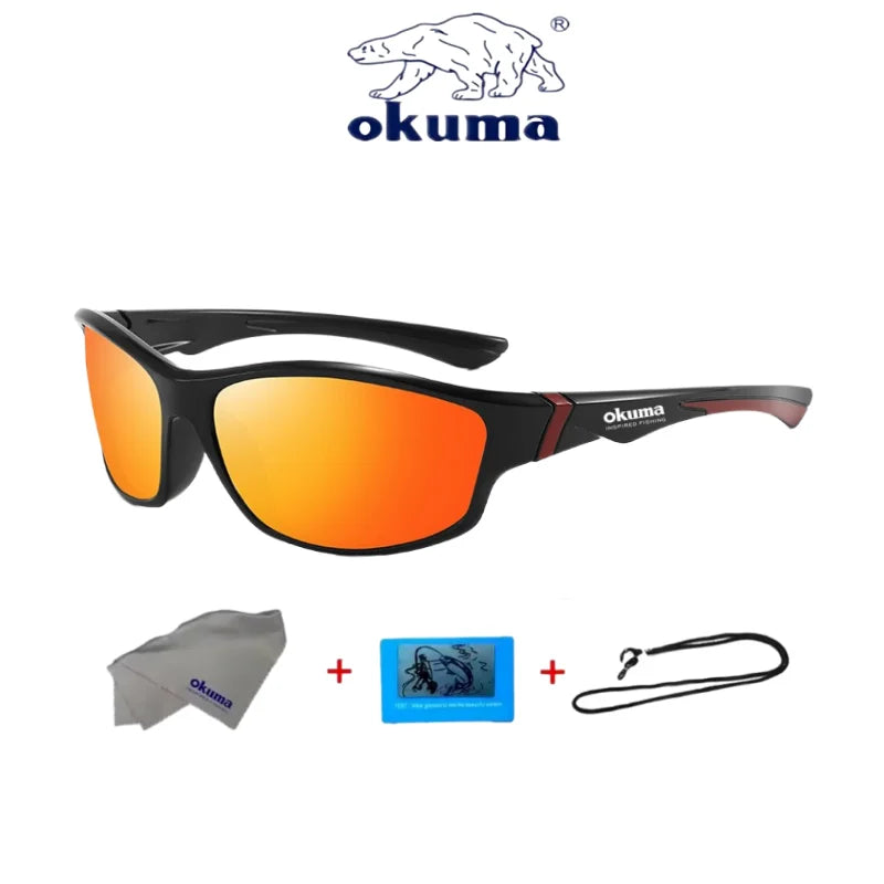 Okuma Polarized Fishing Sunglasses | UV400 Anti-Glare Outdoor Sports Eyewear