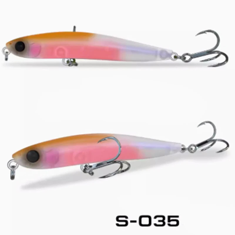 StrikeForce 70mm Stickbait Fishing Lure | 10g Sinking / 4.3g Floating Pencil Lure