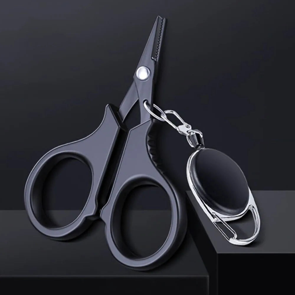 Fishing Scissor & Plier Set | Titanium-Coated Braid Cutter & Multi-Tool | Stainless Steel Fishing Tool Kit