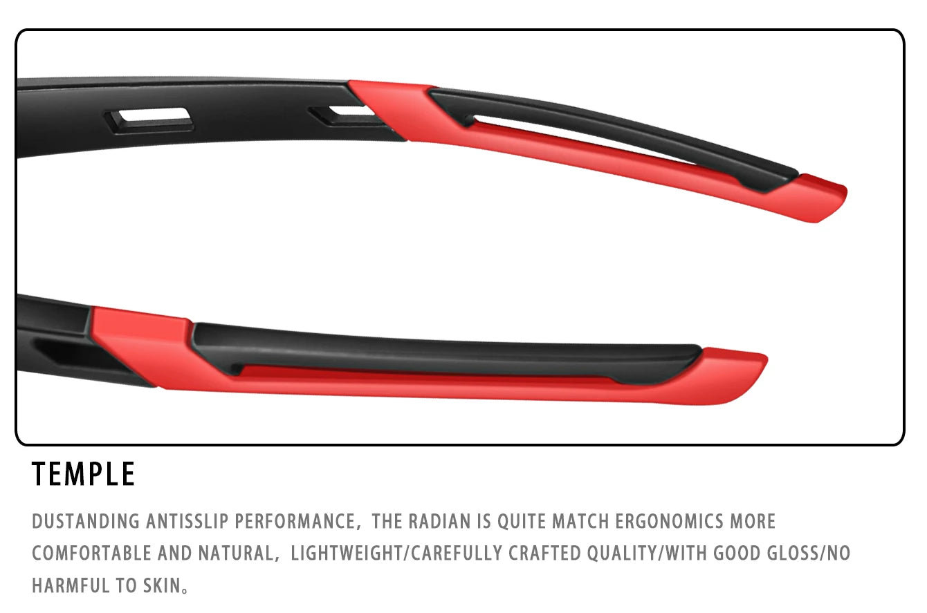 Polarized Fishing Sunglasses | UV Protection Outdoor Sports Eyewear for Fishing, Cycling & Running