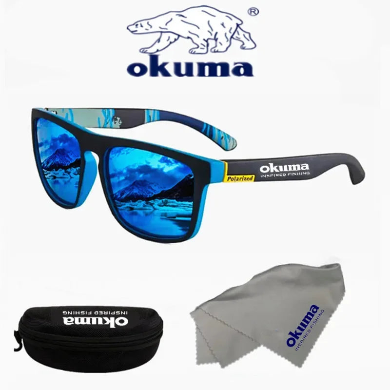Okuma Polarized Fishing Sunglasses – UV400 Protection, Anti-Glare & Lightweight Design