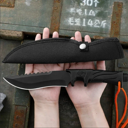 Fixed Blade Outdoor Knife | 5Cr15 Steel Blade | 20cm Overall Length