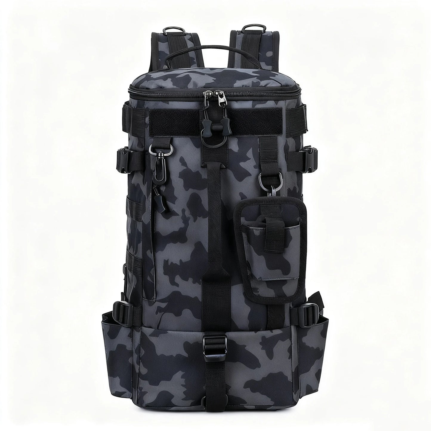 Fishing Backpack Tackle Bag | Waterproof Storage Pack with Rod Holders | Outdoor Gear Bag