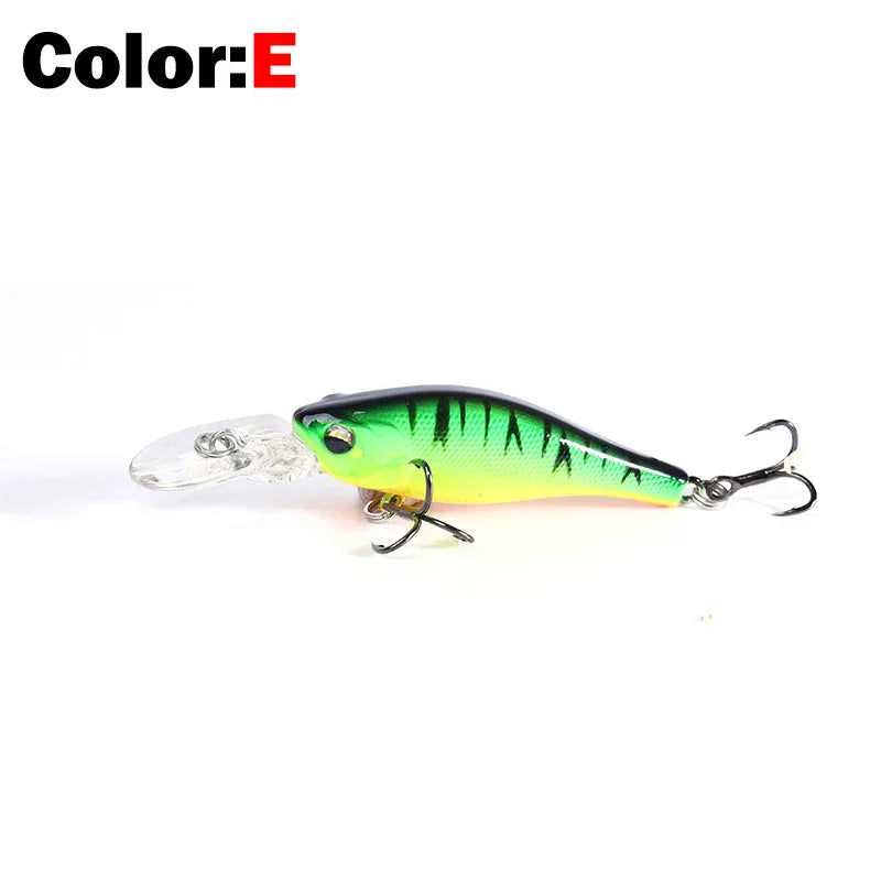 OUTKIT Slow Sinking Minnow | 50mm 3.9g | Finesse Hardbody Lure