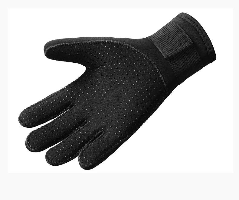 3mm Neoprene Diving Gloves – Warm, Anti-Slip & Waterproof for Fishing, Diving & Water Sports