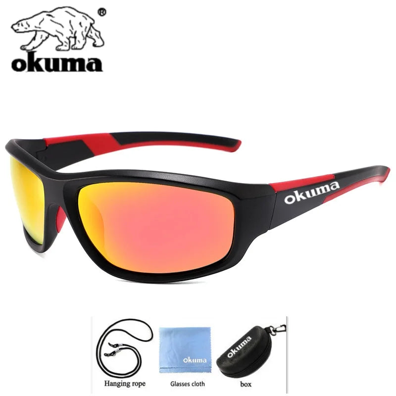 Okuma Polarized Sports Sunglasses | UV400 Outdoor Fishing, Cycling & Driving Eyewear